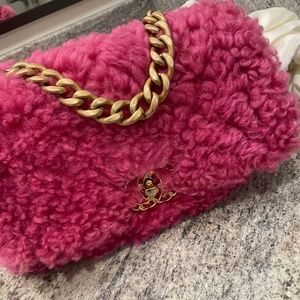 Pink Chanel bag